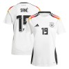 Maglia ufficiale Germania Sane 19 Casa Euro 2024 per Donna